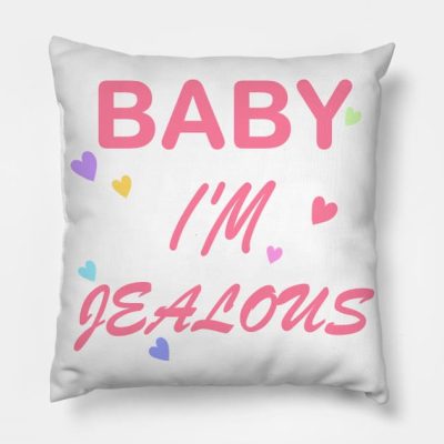 Baby Im Jealous With Hearts Throw Pillow Official Doja Cat Merch