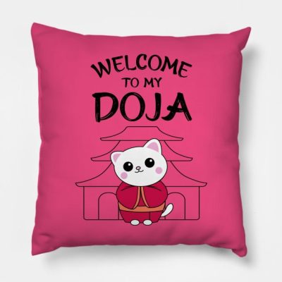 Welcome To My Doja Cat Throw Pillow Official Doja Cat Merch