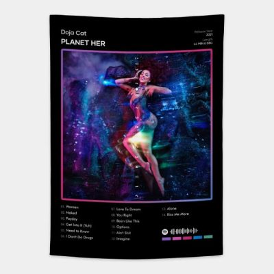 Doja Cat Planet Her Tracklist Album Tapestry Official Doja Cat Merch