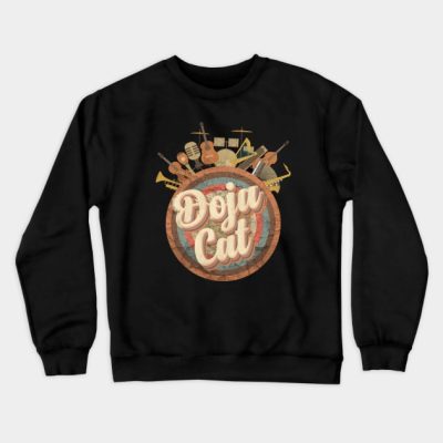 Music Tour Vintage Retro Amala Ratna Zandile Dlami Crewneck Sweatshirt Official Doja Cat Merch
