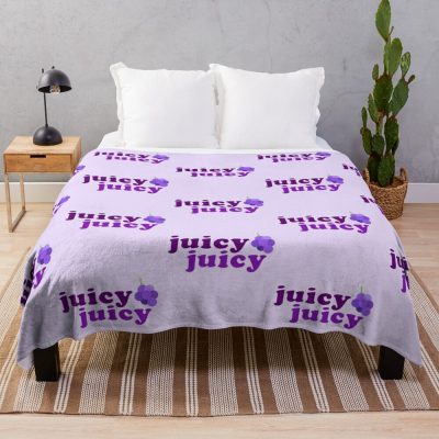 Juicy Juicy (Grape) Doja Cat Throw Blanket Official Doja Cat Merch