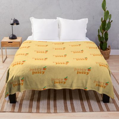 Juicy Juicy (Orange) Doja Cat Throw Blanket Official Doja Cat Merch
