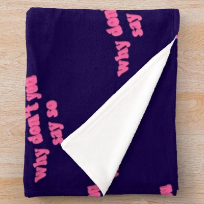 Why Don_T You Say So Throw Blanket Official Doja Cat Merch
