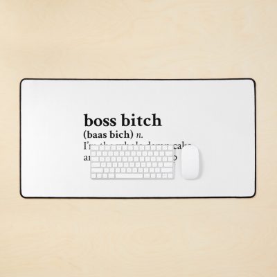 Boss Bitch By Doja Cat Mouse Pad Official Doja Cat Merch