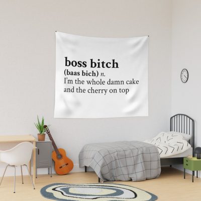 Boss Bitch By Doja Cat Tapestry Official Doja Cat Merch