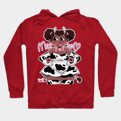 Mooo Hoodie Official Cow Anime Merch